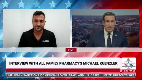 WATCH: RSBN's Matthew Alvarez Interviews All Family Pharmacy Co-Owner Michael Kuenzler - 8/21/25