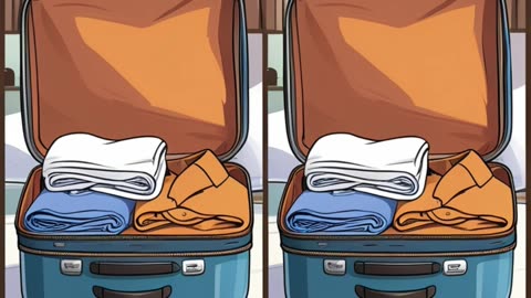 Very Hard to Spot! Clothes-in-Suitcase Puzzle! 👗✨