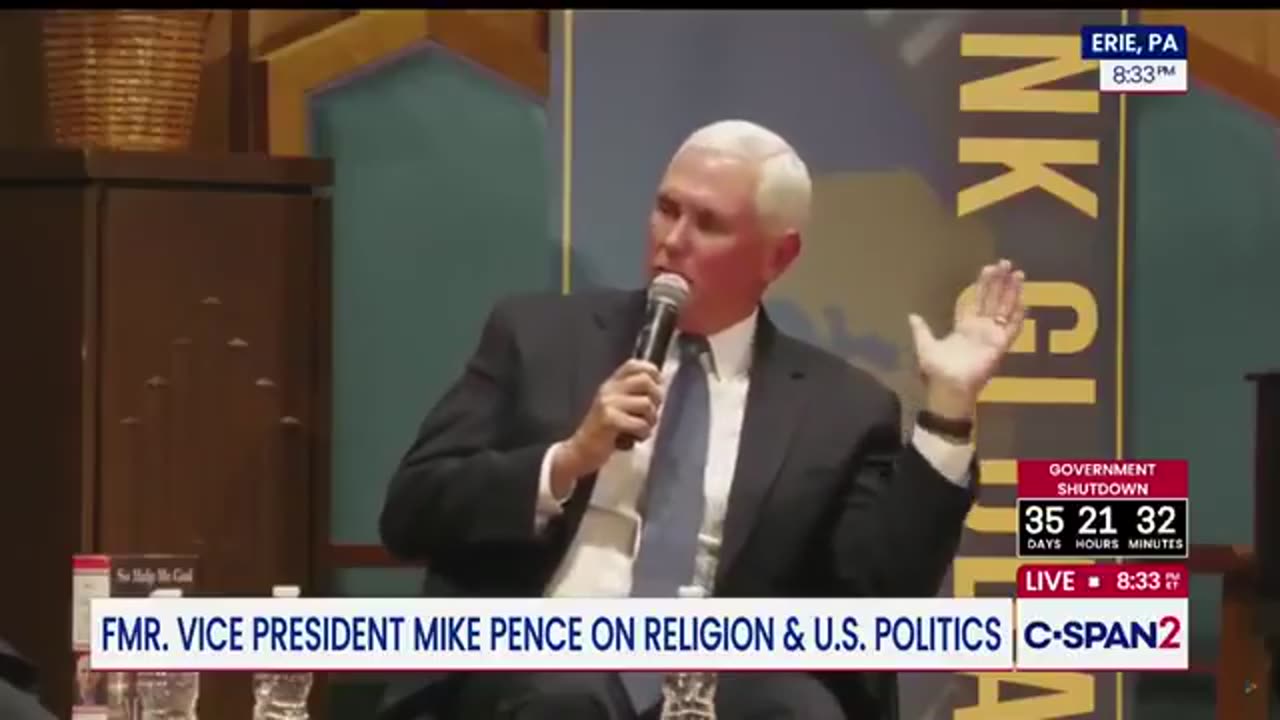 Pence goes full r3trad and hints he may run for President in 2028