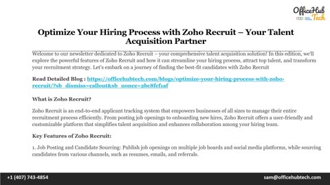Optimize Your Hiring Process with Zoho Recruit – Your Talent Acquisition Partner.mp4