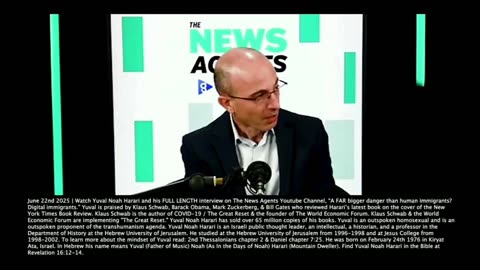 Remnant Church | LIVE 6/26/2025 "It's the End of Human History As We Know It. We Will Have Billions of AIs. Think About It As Billions of Digital Agents. We Will Have AIs Telling People What the Bible Says." - Harari