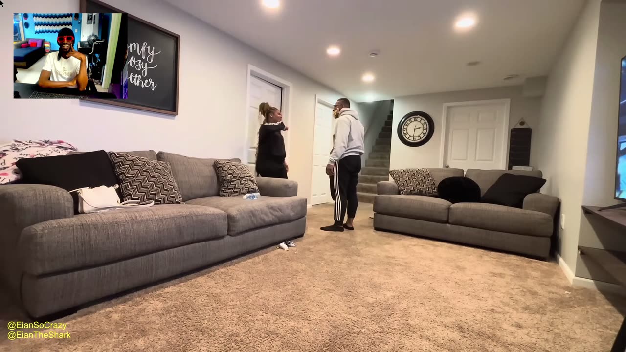 reacting to Donn & Decia SMASHING CHEESECAKE 🍰 IN MY ANGRY FIANCÉ FACE TO SEE HIS REACTION