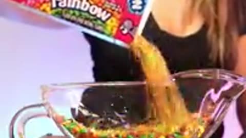 Shocking: Frozen Nerds Recipe #shorts