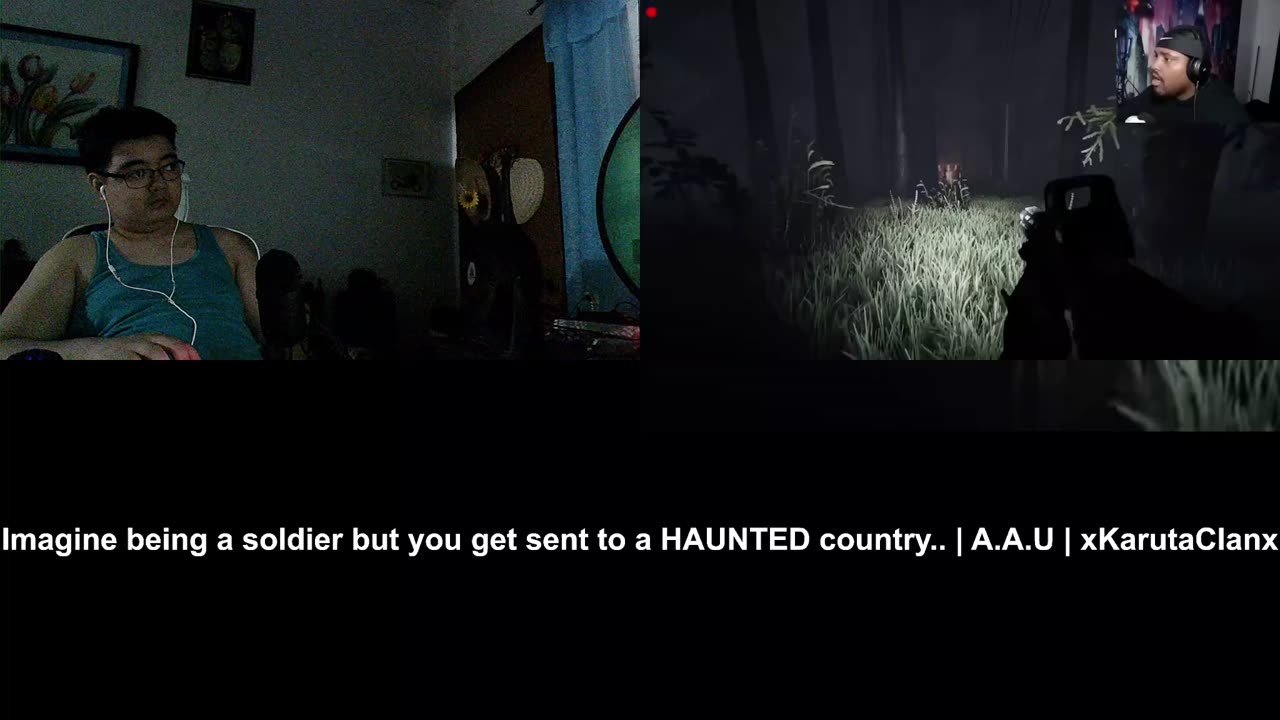 magine being a soldier but you get sent to a HAUNTED country.. | A.A.U Reaction