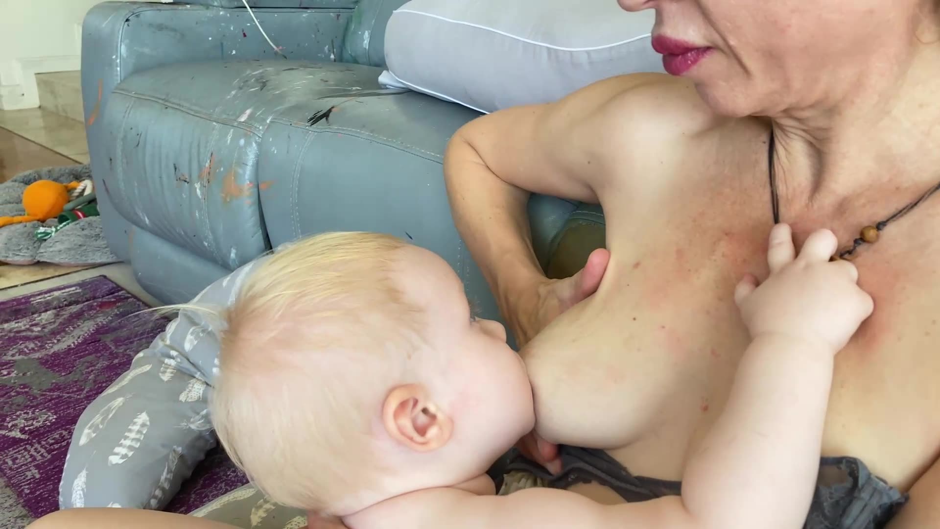 Breastfeeding Hacks: Nursing My 14-Month-Old with a Runny Nose