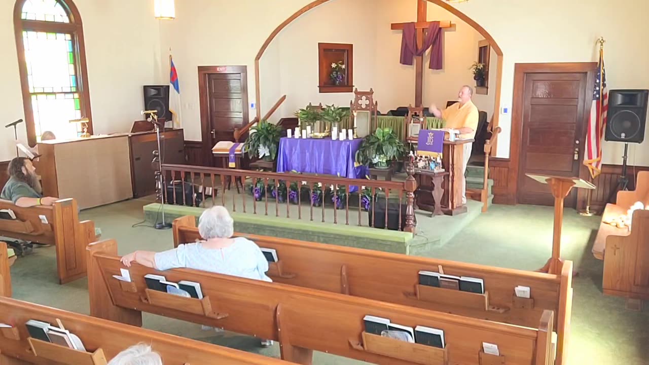 Holly Springs Palm Sunday Service (Mark Ch.11:22-24 Faith In God) led by Marty Swinson 4/13/2025