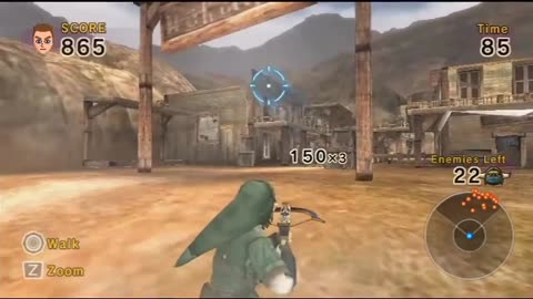 Link's Crossbow Training Playthrough - Level 5