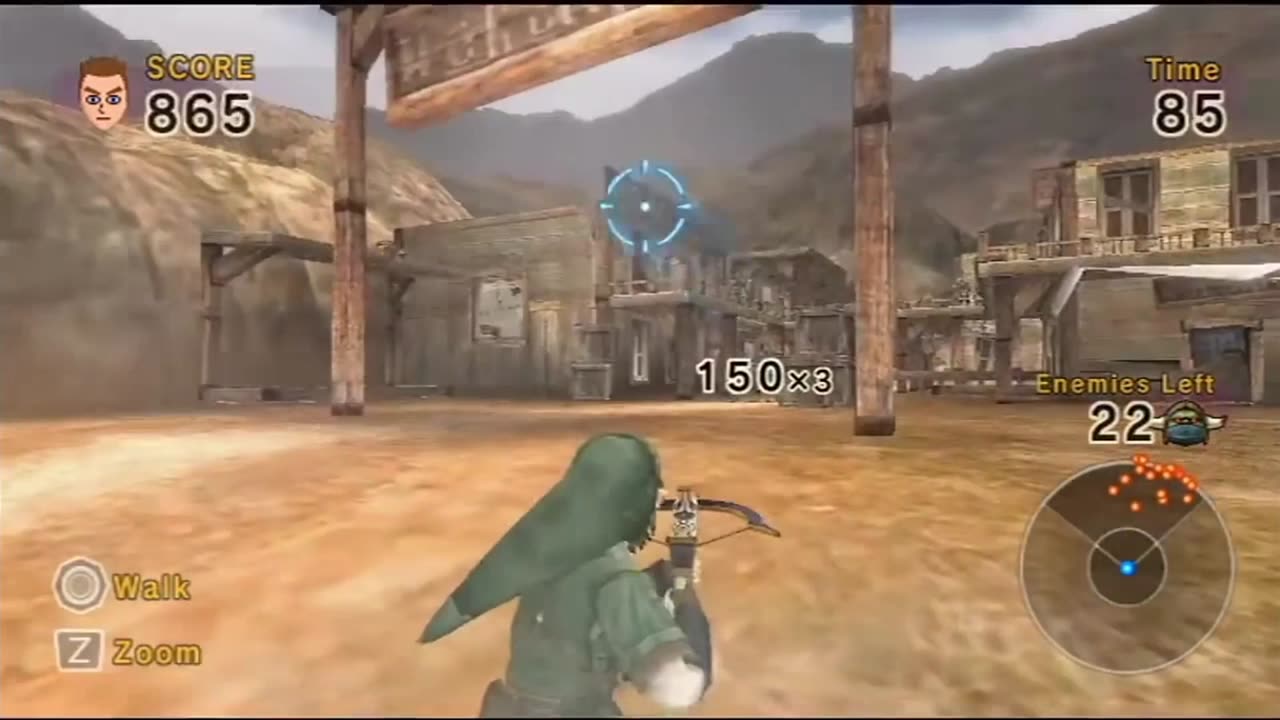 Link's Crossbow Training Playthrough - Level 5