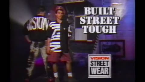 Vision Street Wear "Street Tough" 1988 Commercial