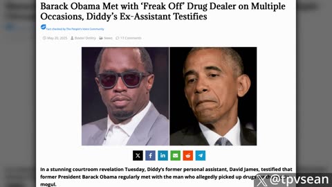 Diddy's Cell-Block Mate Blows Whistle: "Trial Was Rigged to Protect DC Pedophile Ring"