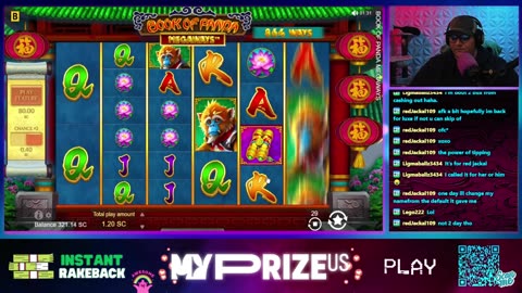 Live On Myprize! You Can Play Along!