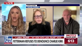 Lara Trump Laces Into Katie Couric Over 'Shameful' Attempt To Get Fetterman To Condemn Charlie Kirk