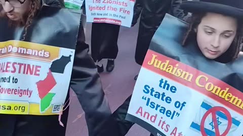 Día Internacional de Solidaridad con el Pueblo Palestino en Nueva York.