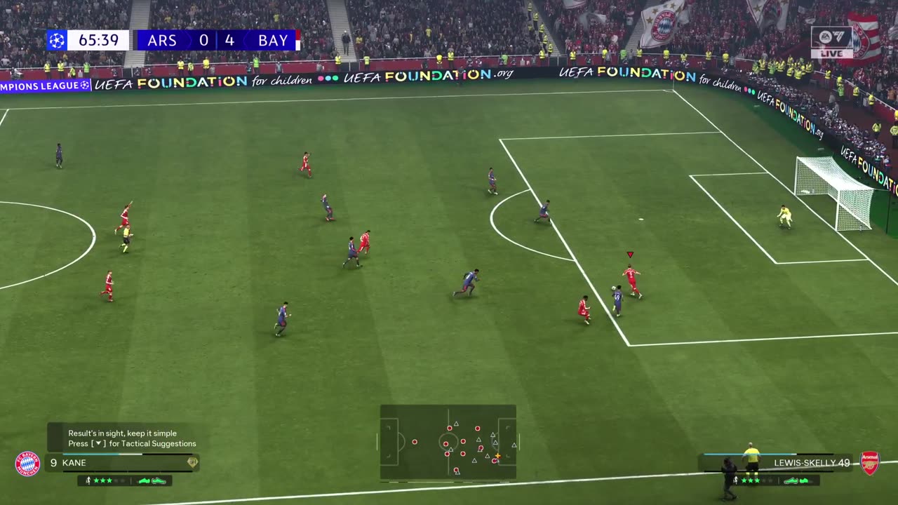 Arsenal vs Bayern Munich