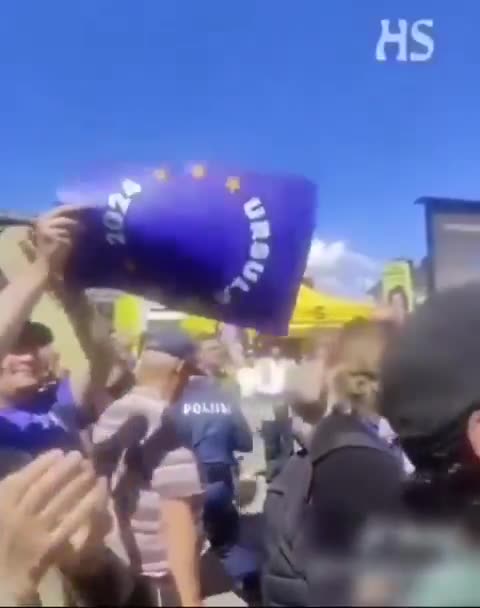 Von der Leyen Tells the Crowd how Lucky They are Living in a Free Speech Country!!