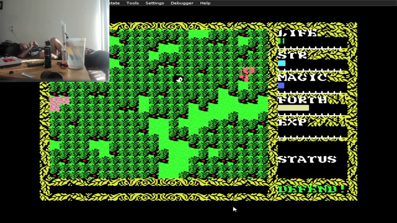 Hydlide Two (2) The Shine of Darkness (The Regular MSX) (Trying again english patch)