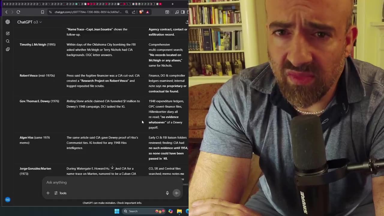 How, after all these years, has no CIA Name Trace been done on Jeffrey Epstein?