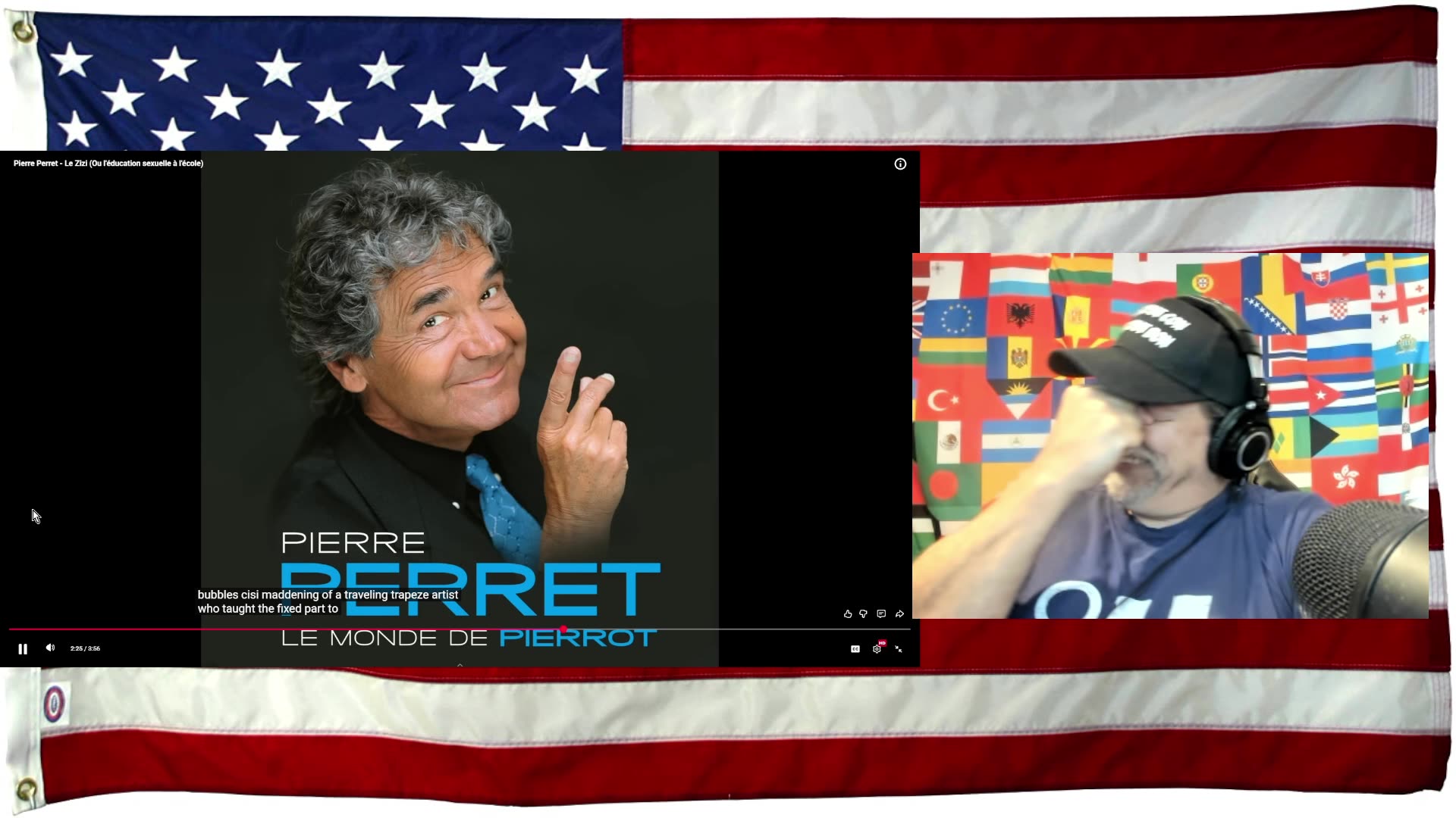 Pierre Perret - Le Zizi (Ou léducation sexuelle à lécole) - REACTION