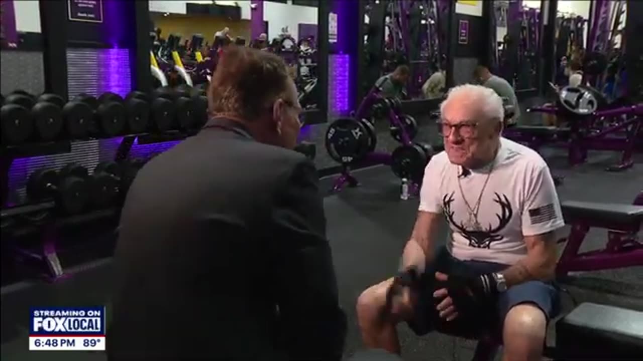99-Year-Old Floridian Lifts Weights for 3 Hours a Day