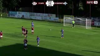 FC Rapid 2:2 FK Budućnost - Drilon Hazrollaj Goal