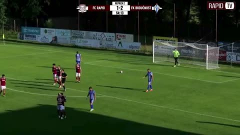 FC Rapid 2:2 FK Budućnost - Drilon Hazrollaj Goal