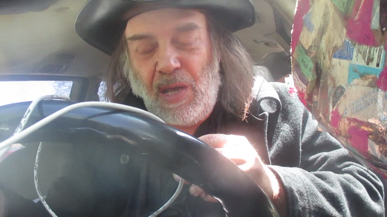 Sitting In My Car on Monday, April 21, 2025. Phone games.