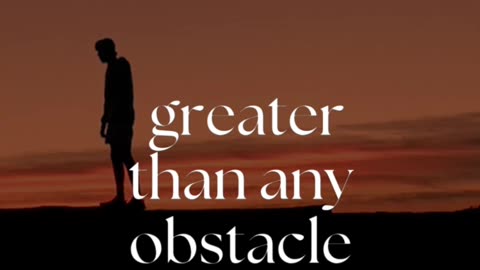Motivational Quote: You vs. Every Obstacle 💪
