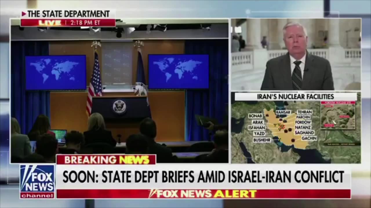 Lindsey Graham volunteers the lives of every single US Soldier to die in a war against Iran