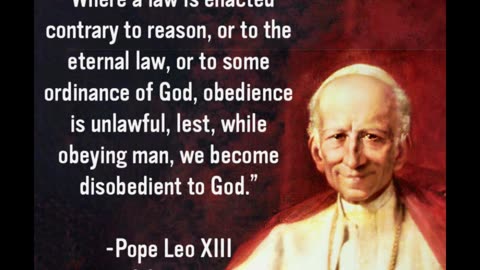 Fr. Hewko, Leo XIII on Liberty (Eternal, Human, & Natural Law) 11/19/25