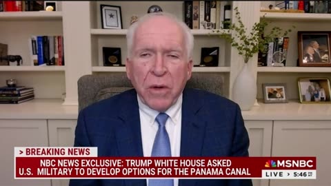 Ex-CIA Chief Brennan: Trump's Naive On Putin; Panama Plans Show Trump's Imperial Aims