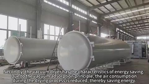 The vacuum dryer