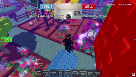 Trying to Get the Wispwing in Grow a Garden! | wasiangamer03