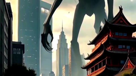 Monstwr in the city