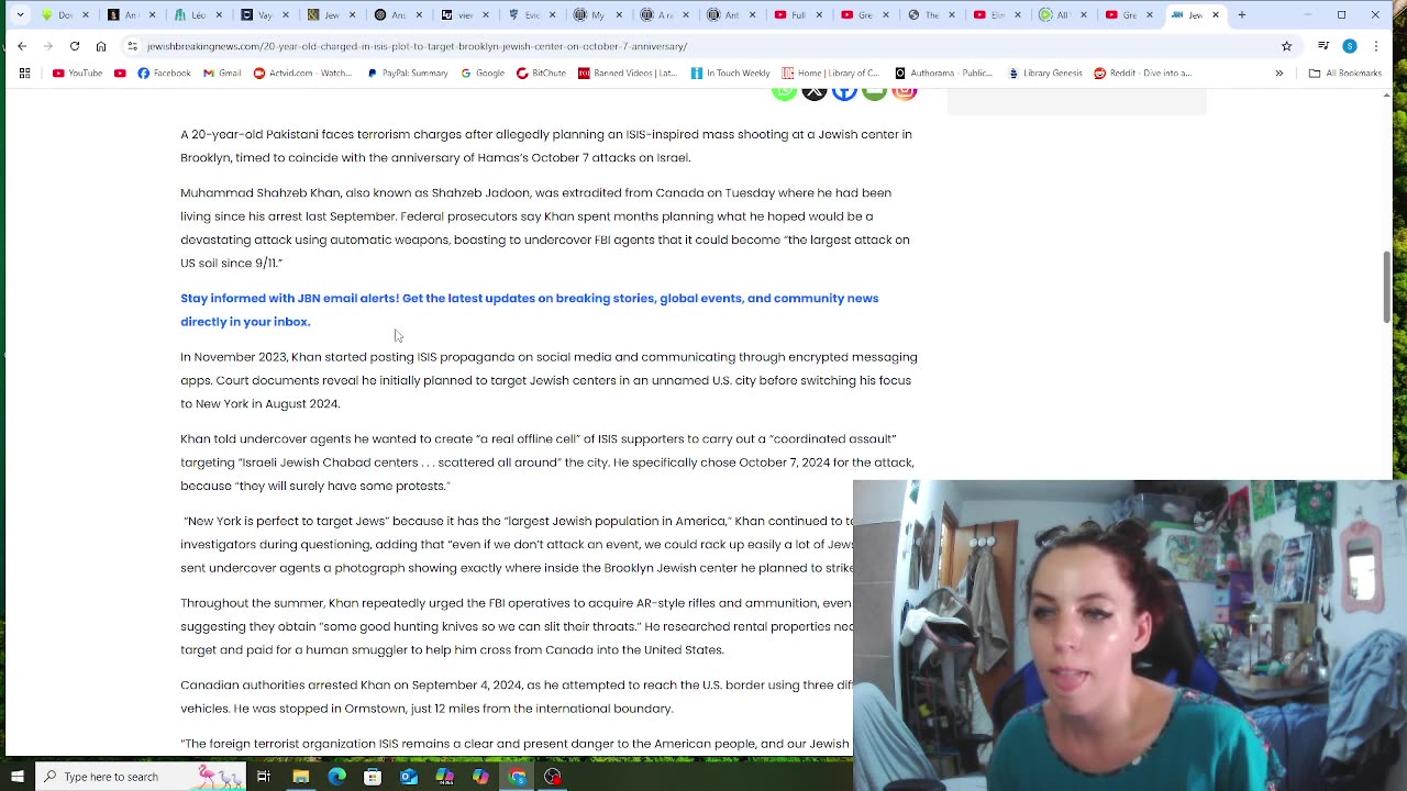 BOMBSHELL ARREST: Terrorist Caught Planning October 7 Attack in NYC!