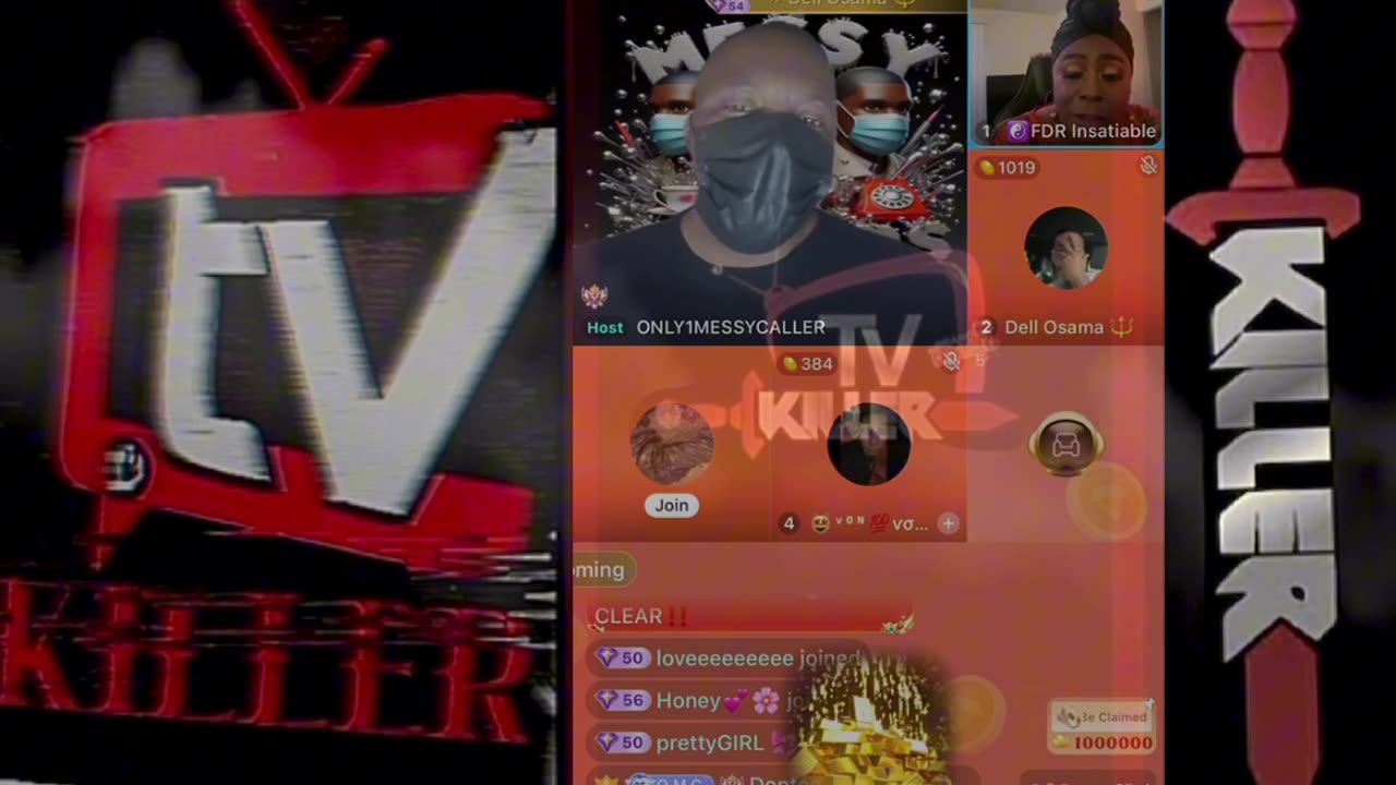 KEKE VS GRANDMA D MESSY CALLER SHOW