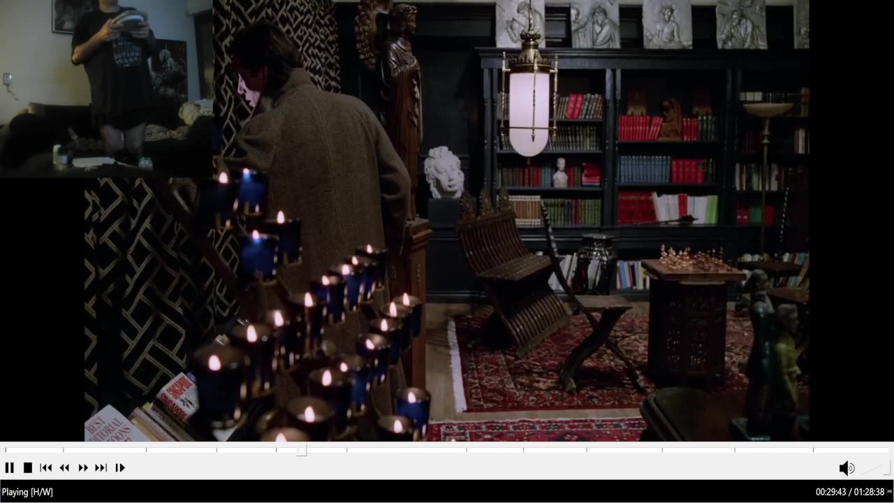 Watching VIDEODROME high on CourtOrderedLegalMedicalMarijuana™