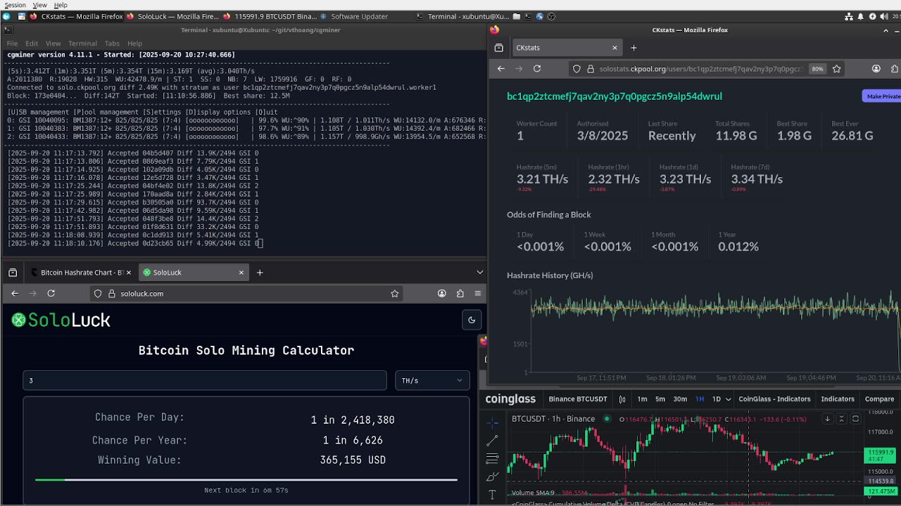 - Bitcoin Mining Stream