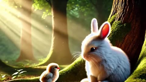 The Bunny and the Chick: A Heartwarming Friendship