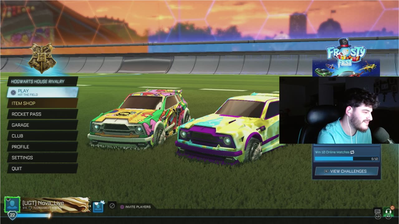 Chilling with the boys!