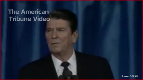 Watch: Ronald Reagan's "Evil Empire" Speech Goes Viral With News Of Famed Speechwriter's Death