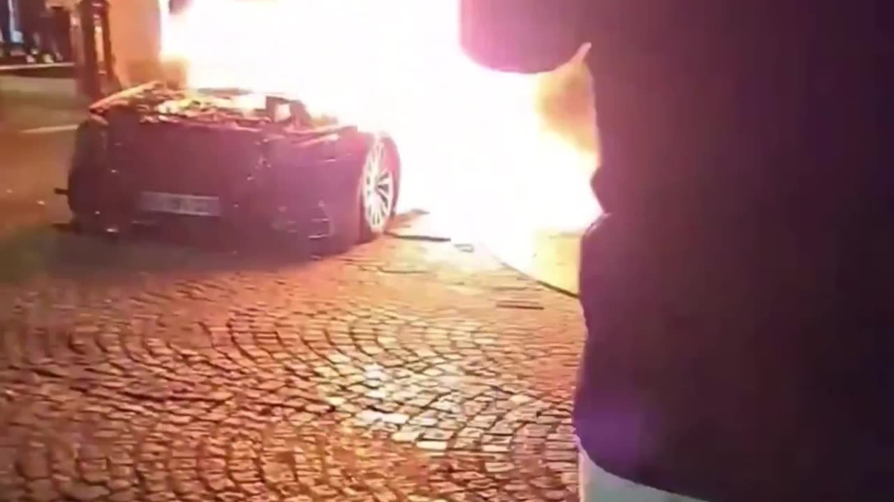 PSG fans, many North Africans, devastate Paris after victory over Arsenal.