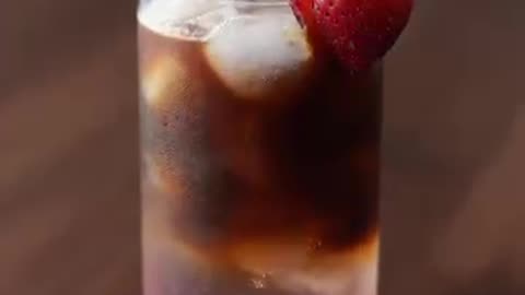 Strawberry Espresso Tonic | Refreshing, Bold & Barista-Style at Home!