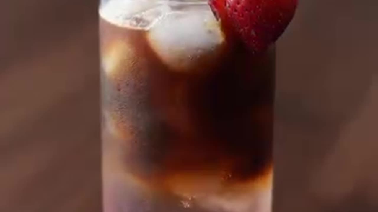Strawberry Espresso Tonic | Refreshing, Bold & Barista-Style at Home!