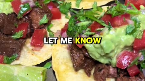 Carne Asada Tacos 🌮 recipe