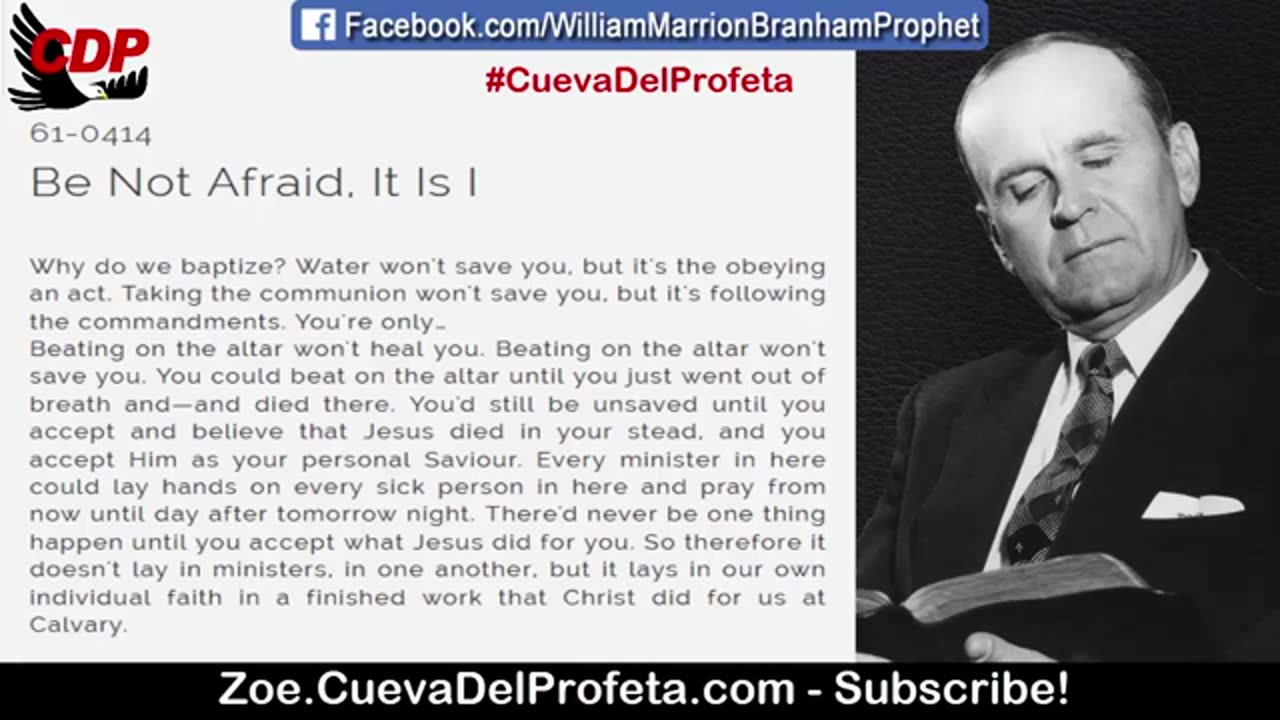 Our own individual faith in His finished work