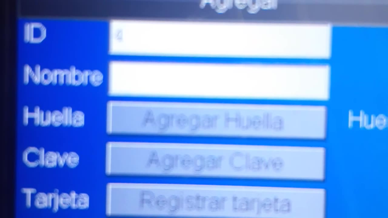 enrolar usuario