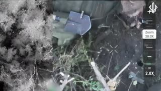 Units of Ukrainian National Guard Clash with Russian Armored Column