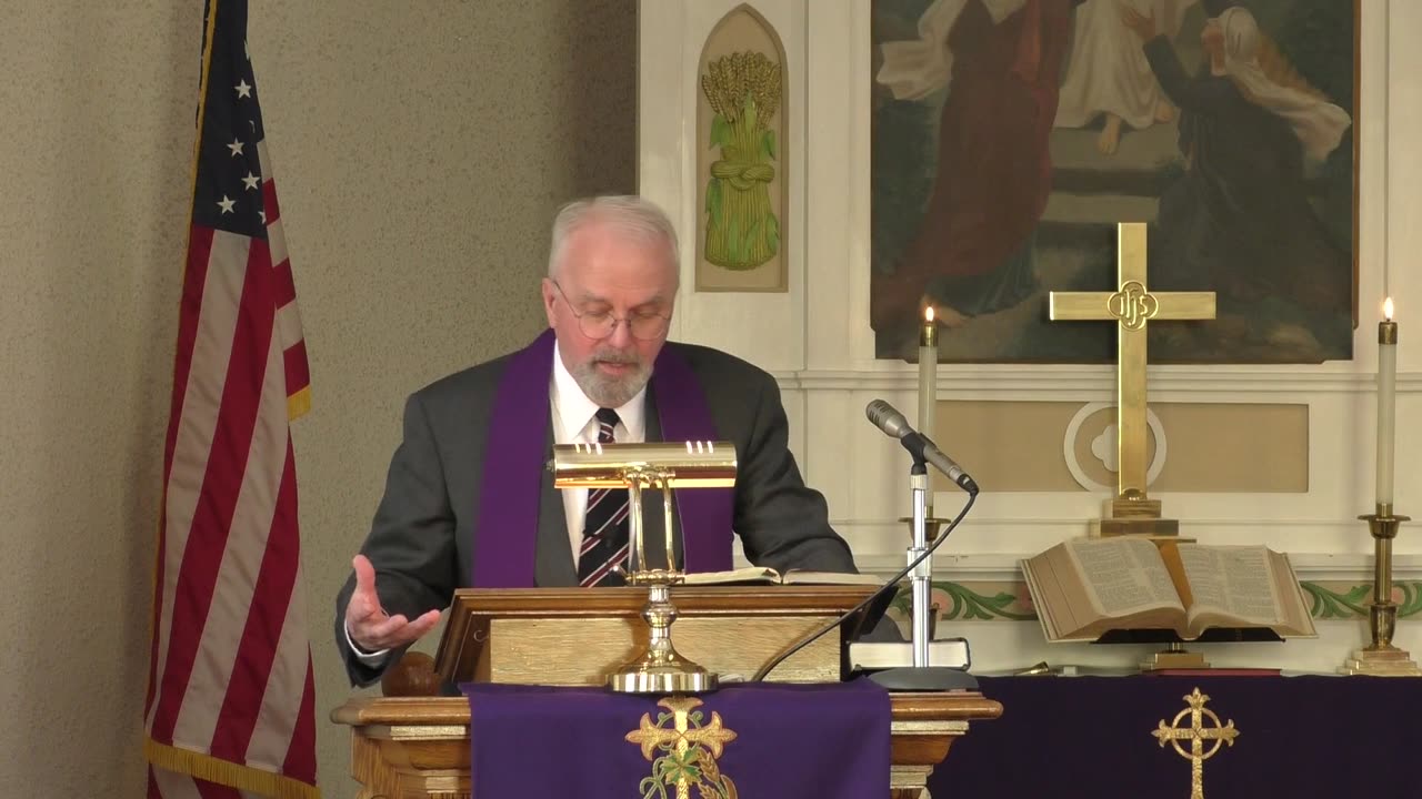 Calvary Lutheran Church Everett, WA Sermon 03/30/2025