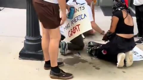 Anti-ICE rioters ATTACK police and find out..