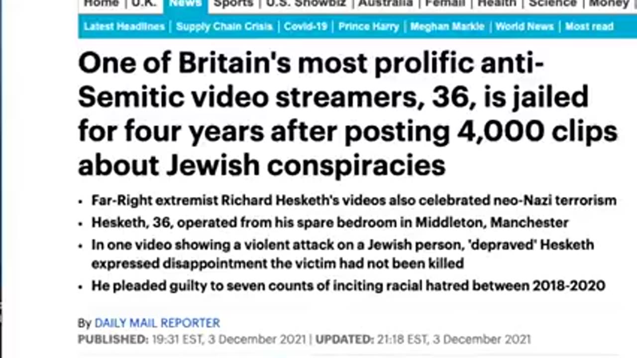 PRISON TIME FOR MAKING VIDEOS ♔ A TRIBUTE TO RICK HESKEY